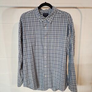 American Eagle Outfitters Plaid Long Sleeve Button Down Shirt Mens